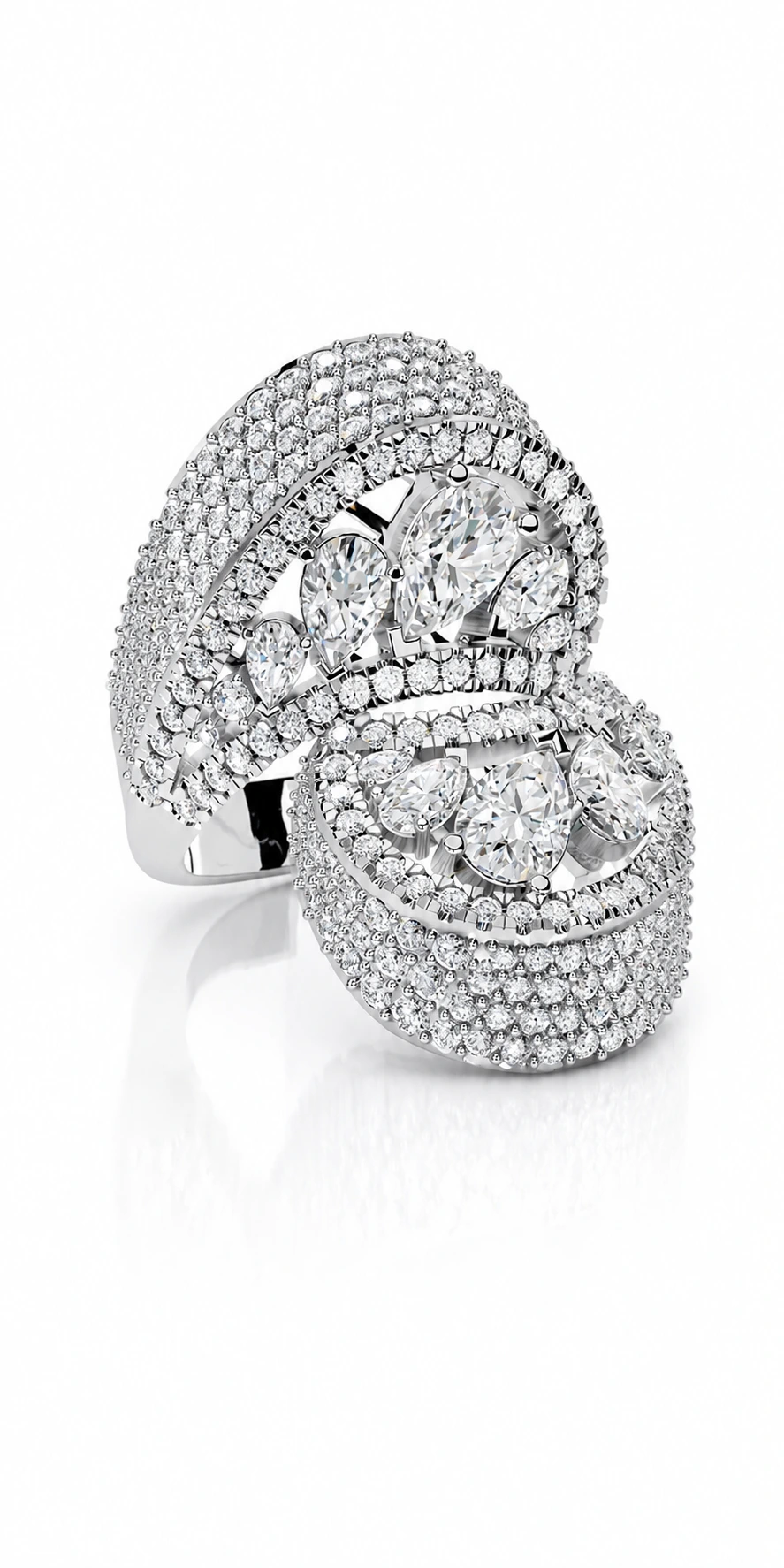 Jolanta Collection 06 — front view of the ring